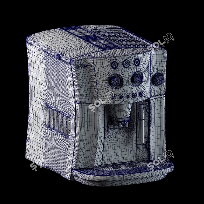 Efficient Espresso Maker 3D model image 2