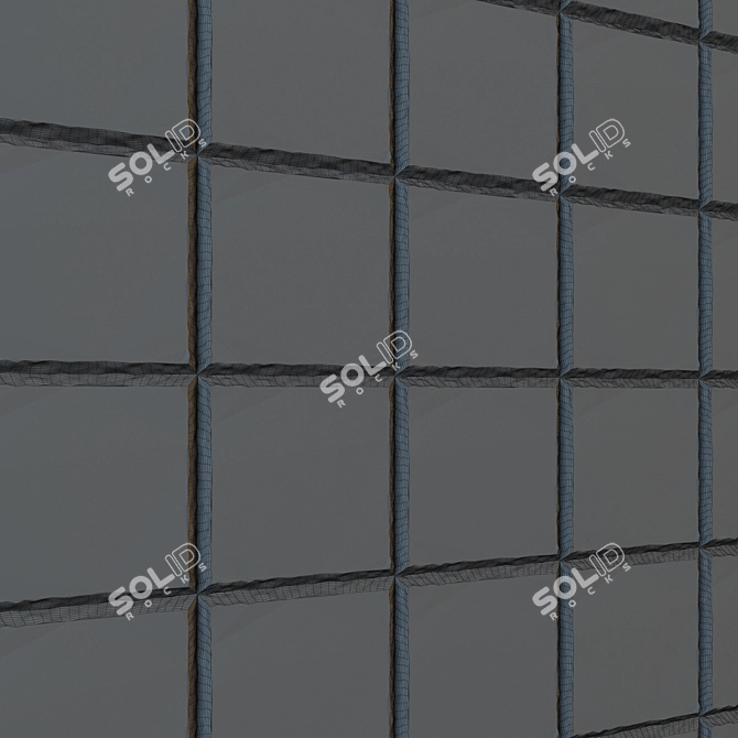 Crushed Edge Slate Tiles 3D model image 2