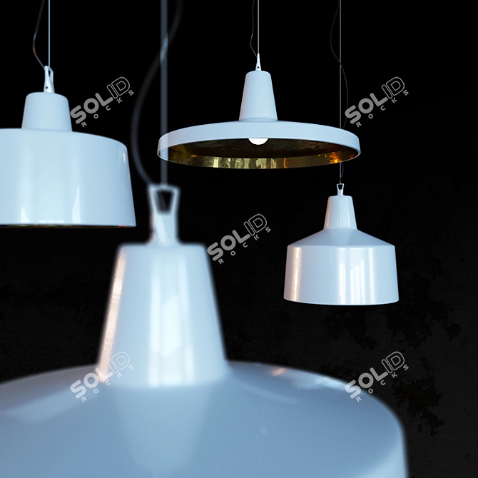 Karman Italia "Gangster" Suspension Lamps 3D model image 2