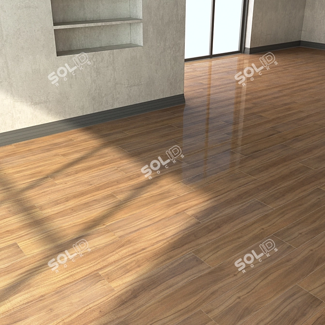 Eger High-Res Laminate Flooring 3D model image 1