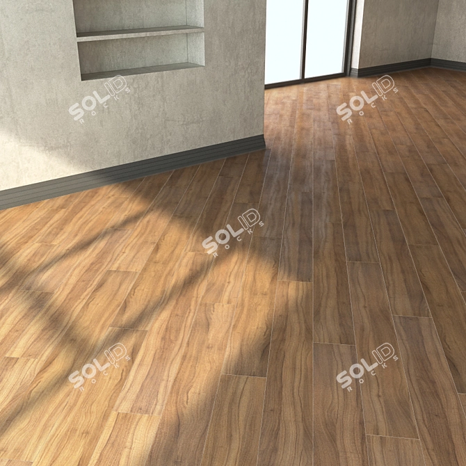 Eger High-Res Laminate Flooring 3D model image 3