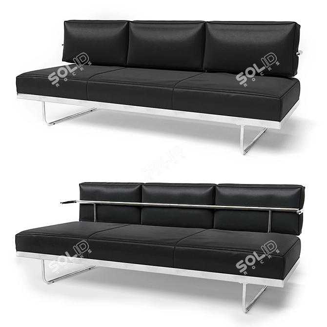 Modern Le Corbusier Lc5 Sofa 3D model image 1