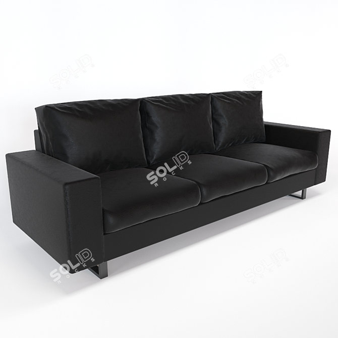  Elegant Johan Sofa by KAPO 3D model image 1