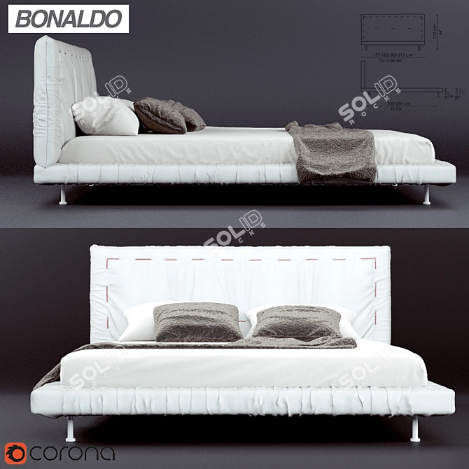 Elegant Italian Design: Bonaldo Eureka 3D model image 1