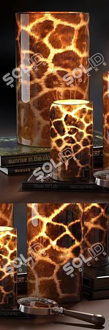 Deluxe Scented Candles Set 3D model image 2