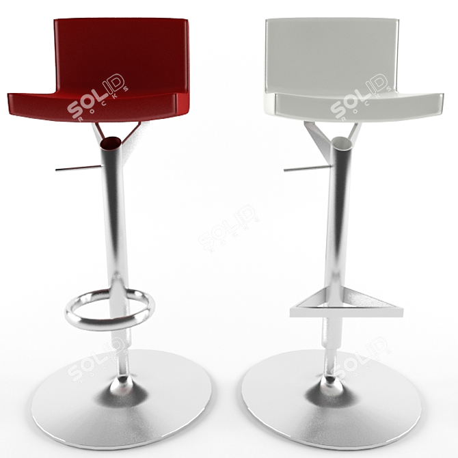 Rolf Benz Chairs: Timeless Elegance 3D model image 1