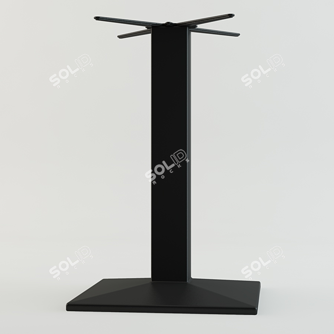 Sleek and Modern table for any space 3D model image 3
