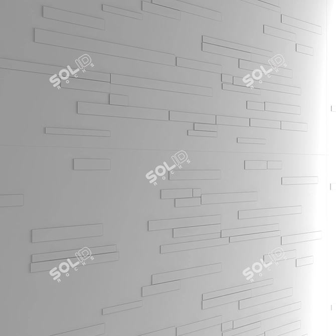 Board Art Wall | Tiling-Ready Masterpiece 3D model image 3