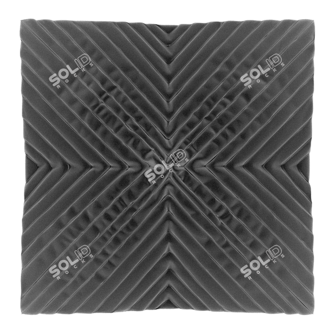 Luxury Diamond Rug 3D model image 1