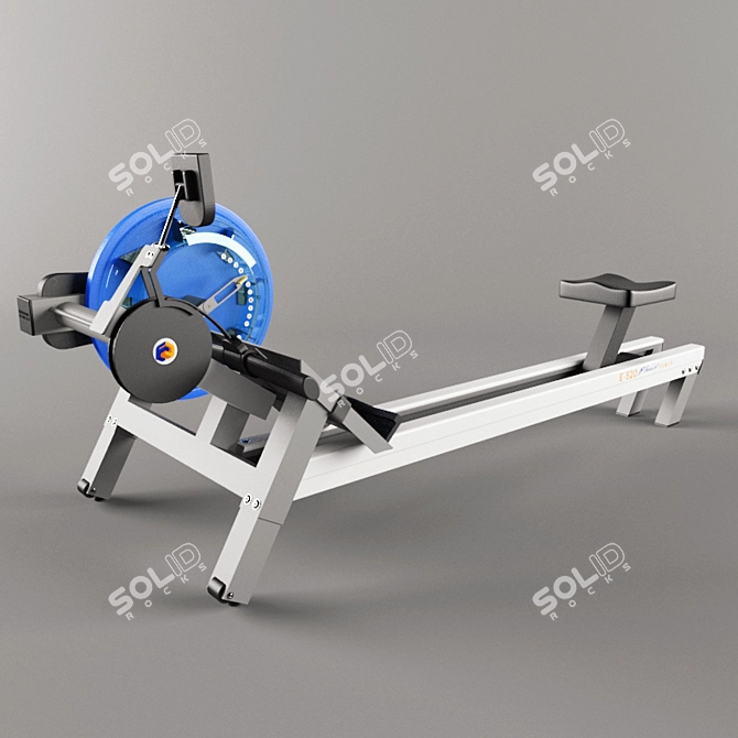 Ultimate Fluid Rower Machine 3D model image 2