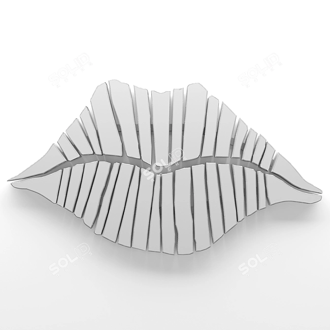 Seductive Lip Wall Art 3D model image 3