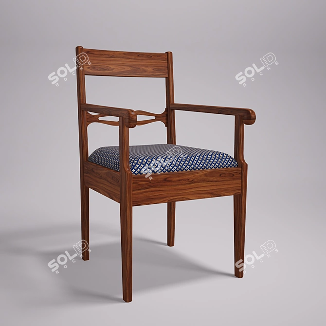 Modern Ergonomic Office Chair 3D model image 1