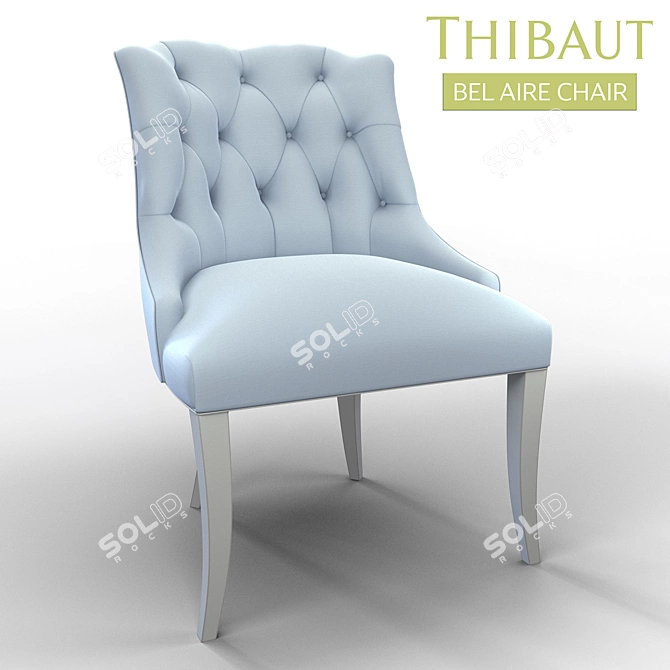 Thibaut Belaire Accent Chair 3D model image 2