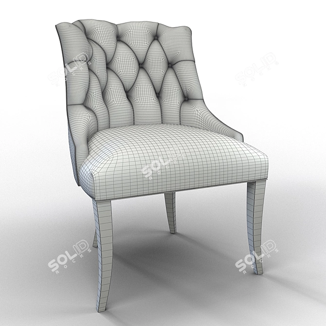 Thibaut Belaire Accent Chair 3D model image 3