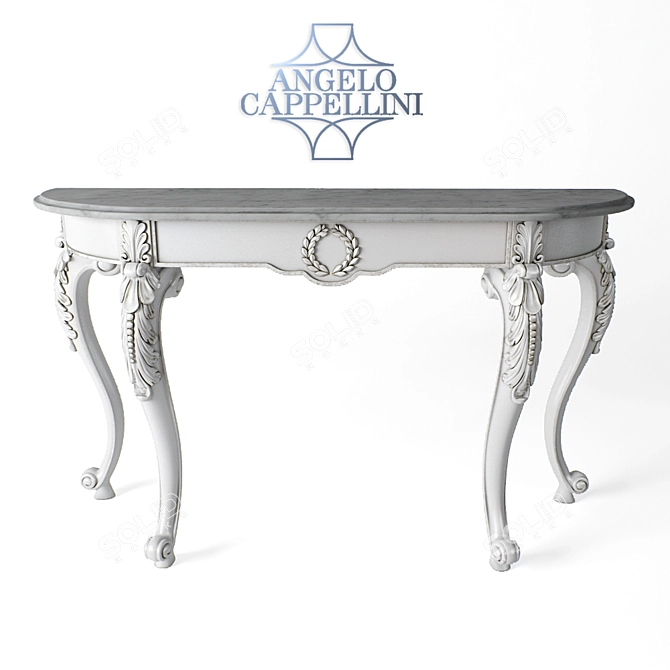 Elegant Mediterraneo Console 3D model image 1