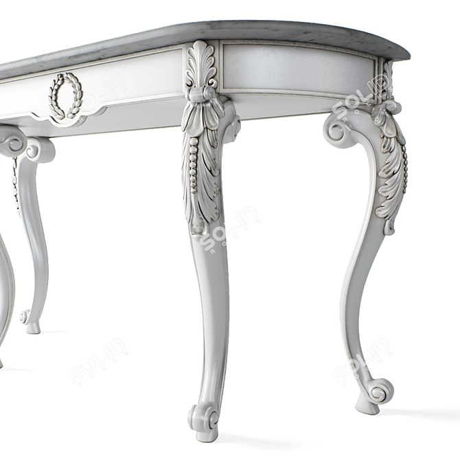 Elegant Mediterraneo Console 3D model image 3