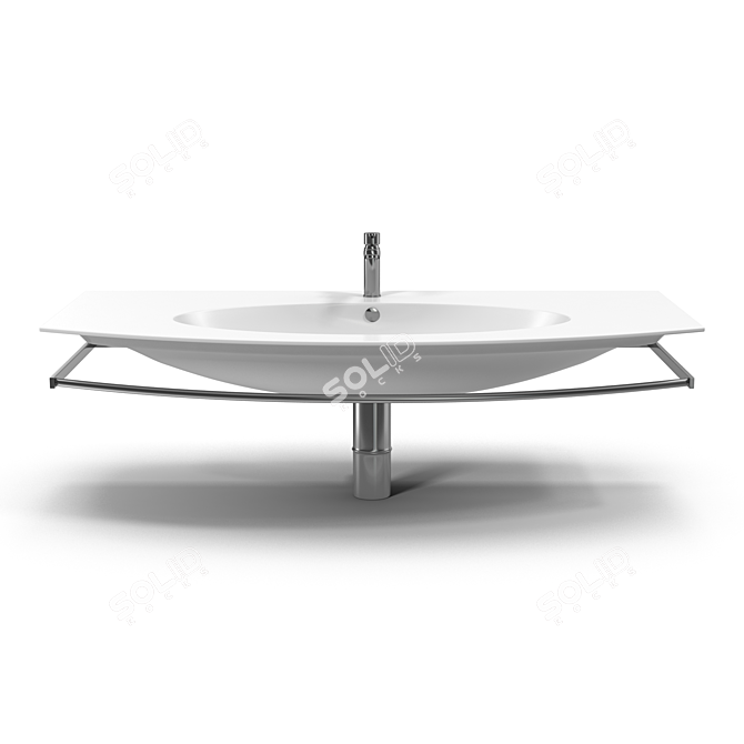 Catalano Velis 102: Versatile Sink, Multiple Installations 3D model image 2