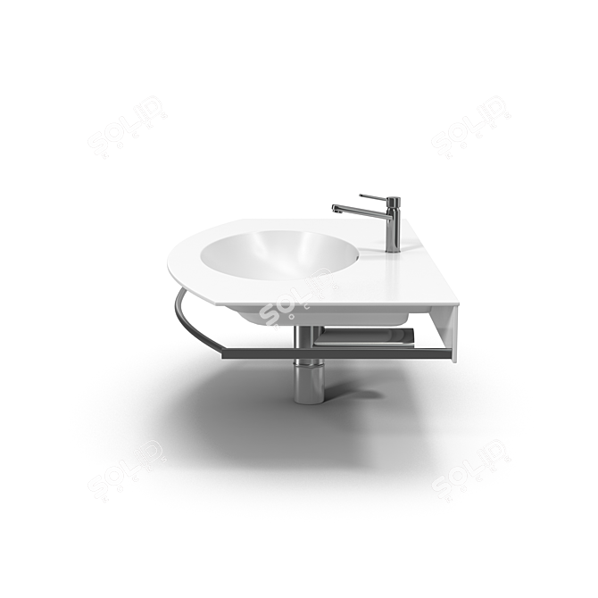 Catalano Velis 102: Versatile Sink, Multiple Installations 3D model image 3