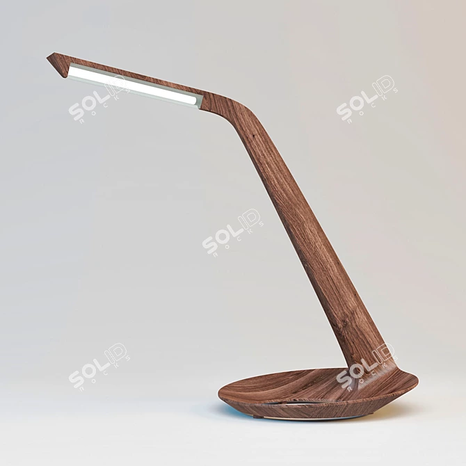 Contemporary Elegance: Roche Bobois Brio Lamp 3D model image 1