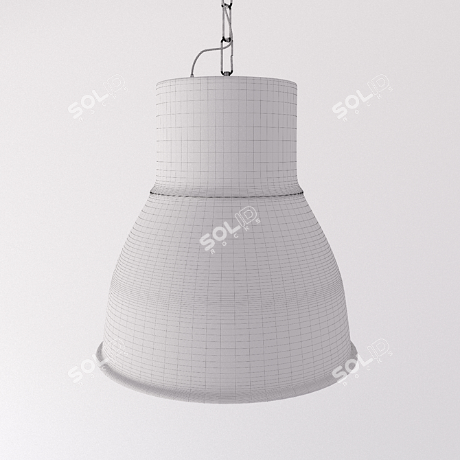 Hektar Pendant Light: Stylish Dining Illumination 3D model image 2