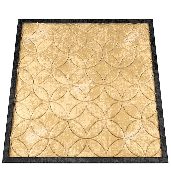 3D Engraving Carpet | Unique Design 3D model image 1