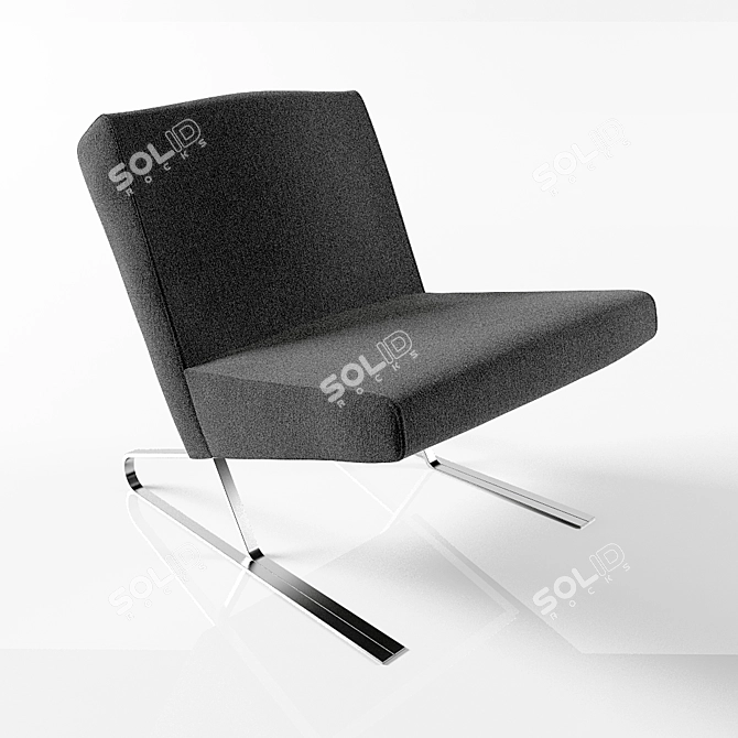 Satyr Lounge Chair: ClassCon Design 3D model image 2