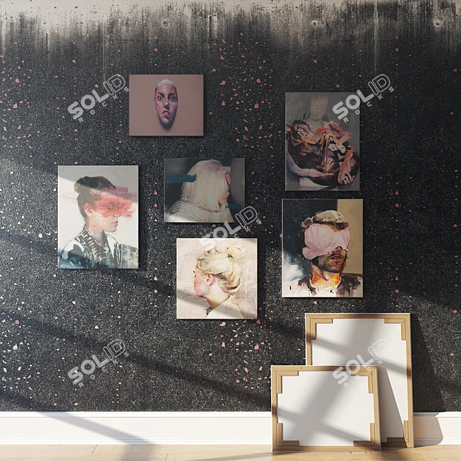 Stunning Lou Ros Artwork Sold 3D model image 2