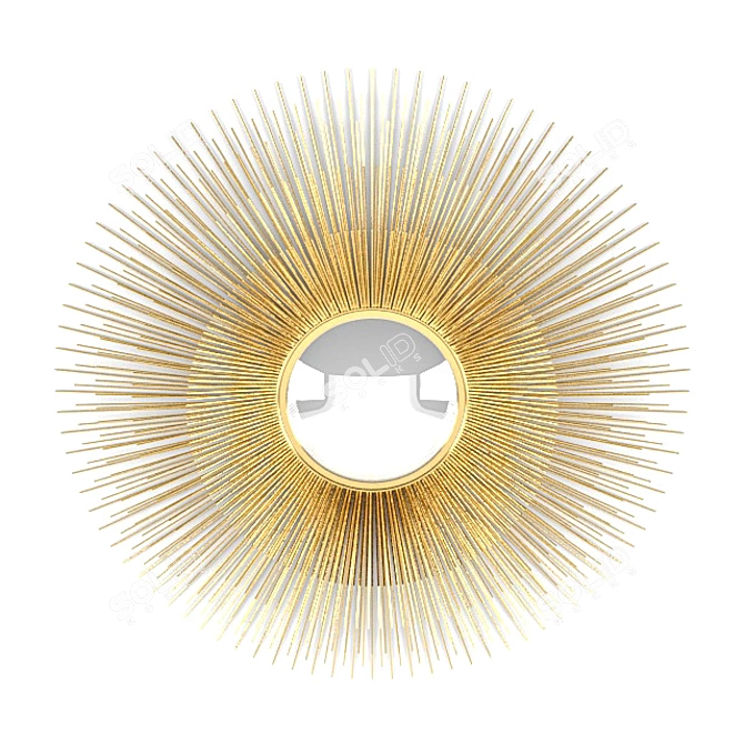 Solaris Mirror: Elegance Illuminated 3D model image 1