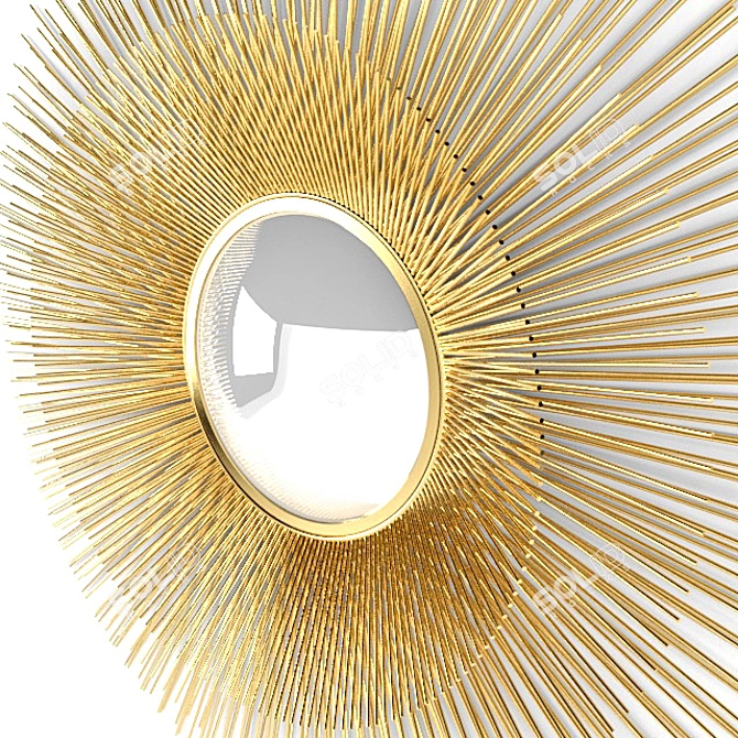 Solaris Mirror: Elegance Illuminated 3D model image 2