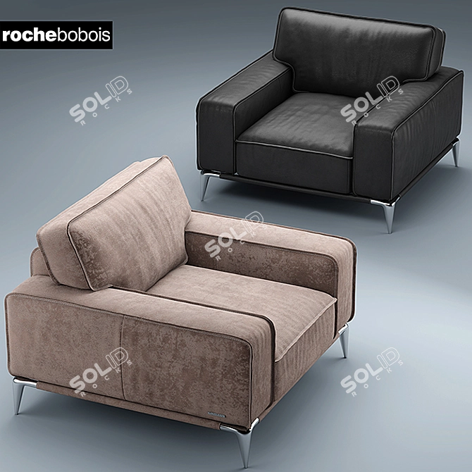 Chic Armchair by Roche Bobois: Ellica 3D model image 2