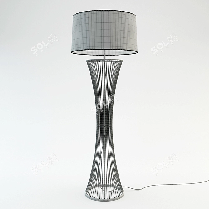 Arteriors Camille Floor Lamp: Elegant Lighting Solution 3D model image 2