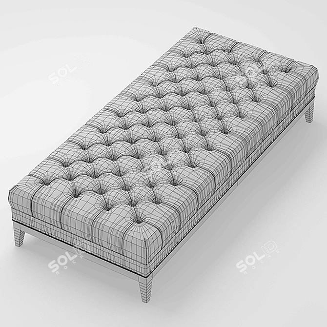 Elegant EPOQ Lounge Chair 3D model image 3