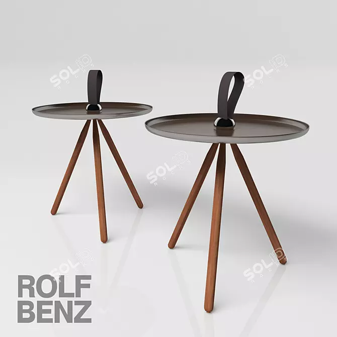 ROLF BENZ 973 Coffee Table: Sleek and Sturdy 3D model image 1