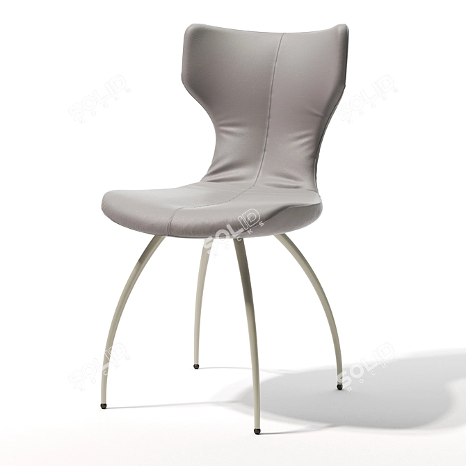 Elegant Callas Chair: Frans Schrofer 3D model image 1