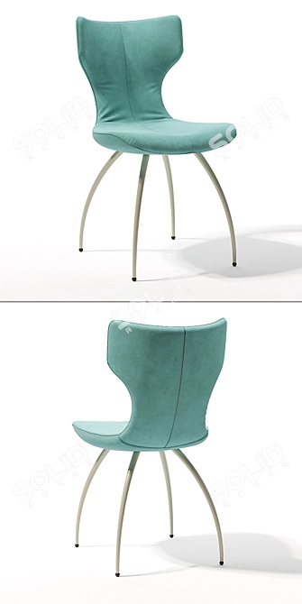 Elegant Callas Chair: Frans Schrofer 3D model image 2