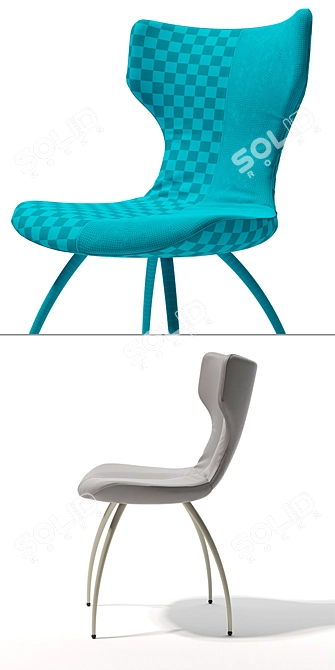 Elegant Callas Chair: Frans Schrofer 3D model image 3