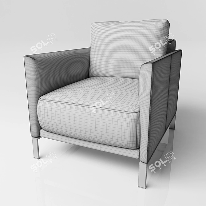 ROLF BENZ CARA 008 Chair - Elegant Comfort 3D model image 2