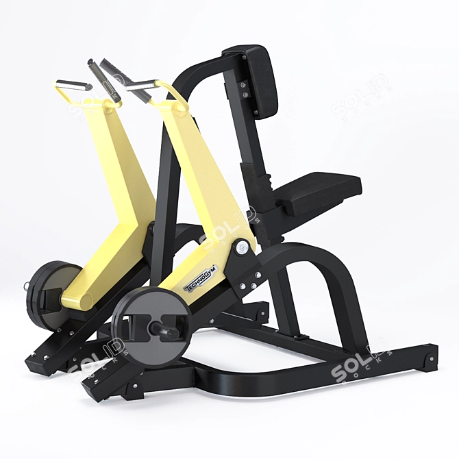 TechRow: Pure Strength Power Machine 3D model image 2