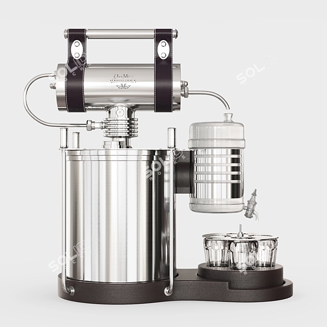 3D Alcohol Brewing Machine 3D model image 1