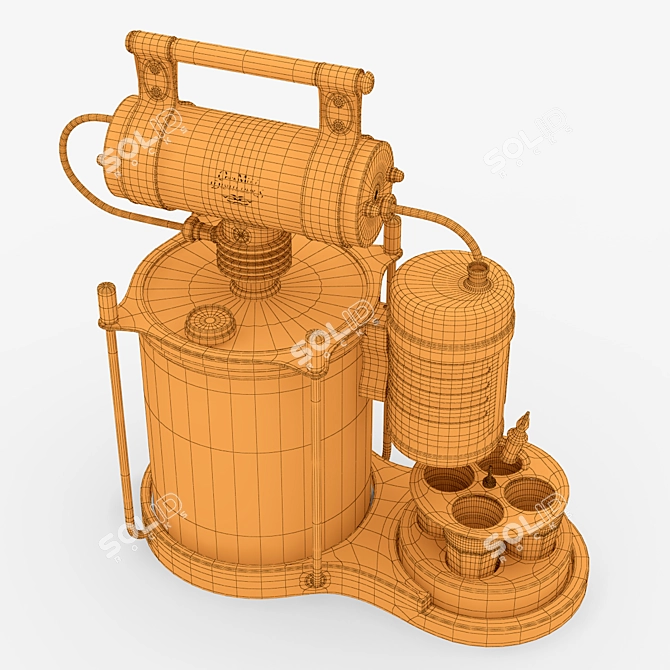 3D Alcohol Brewing Machine 3D model image 3