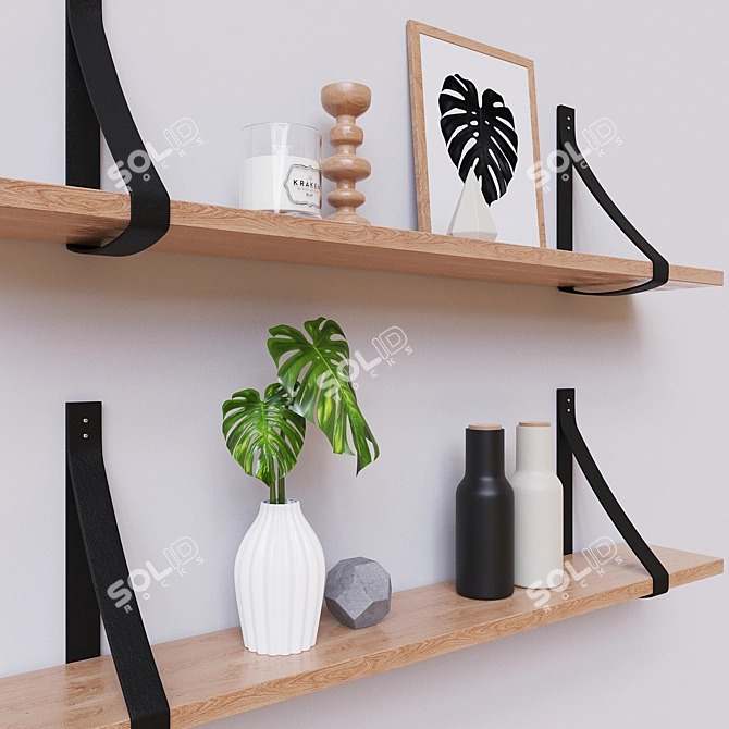 Monstrous Shelf Decor 3D model image 2