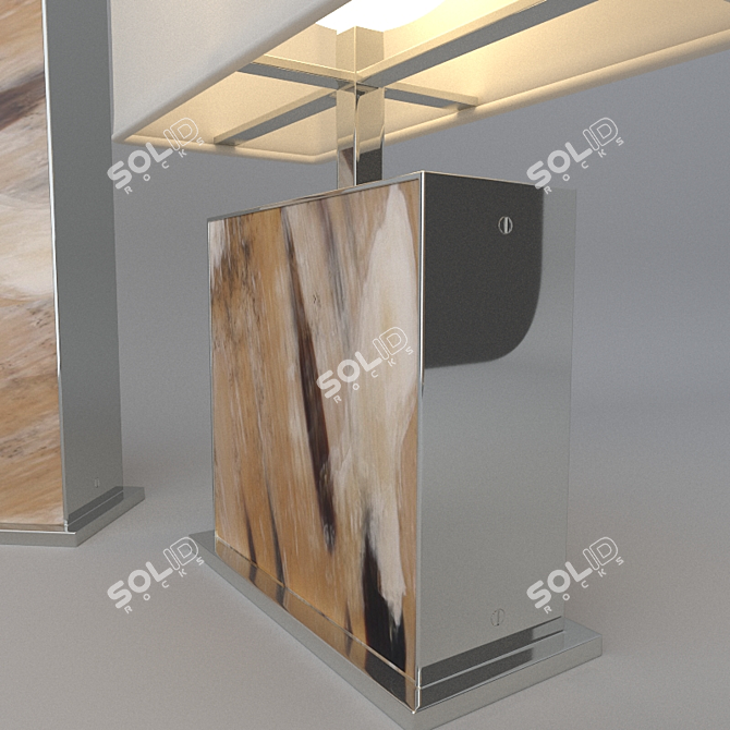 Elegant Freya Lamp Collection 3D model image 2