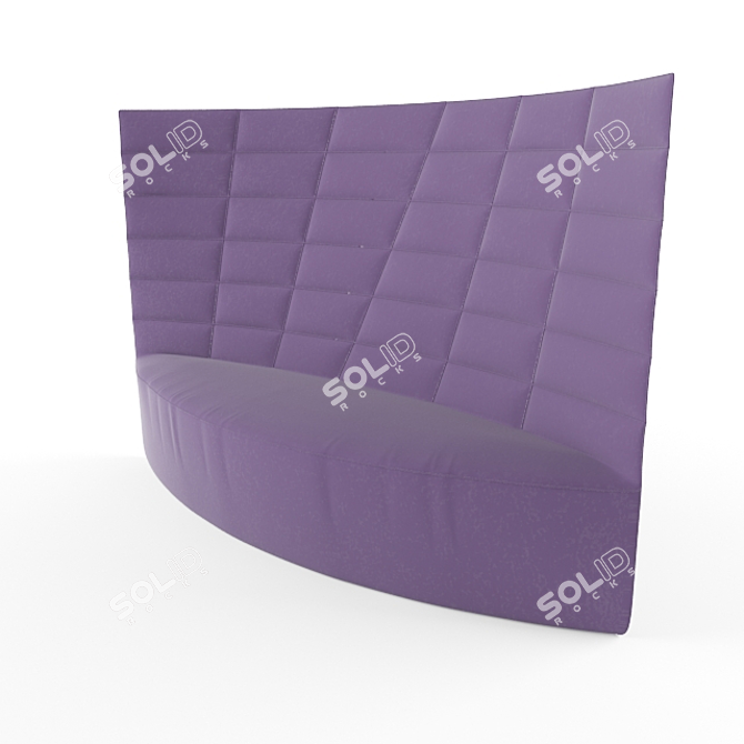 Peak: Luxurious Comfort Sofa 3D model image 1