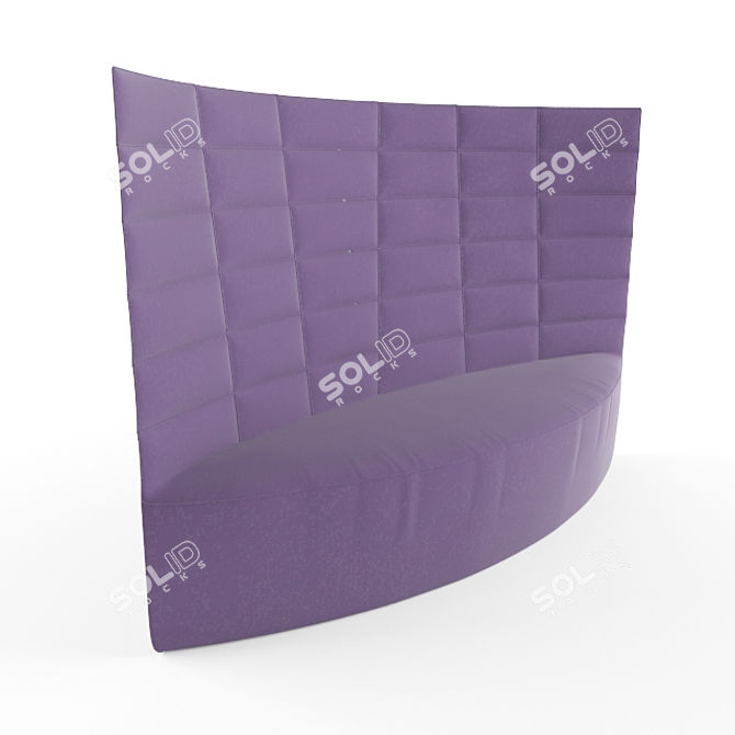 Peak: Luxurious Comfort Sofa 3D model image 2