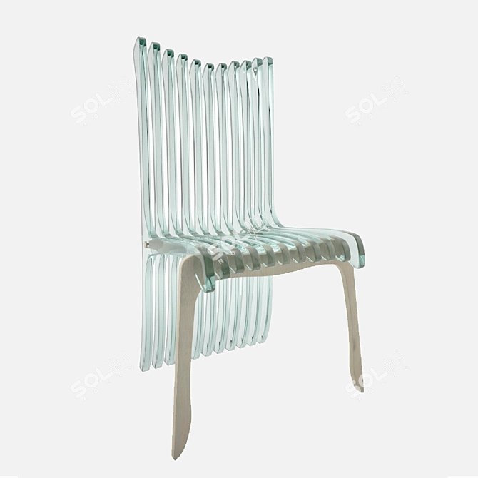 Modern Ergonomic Chair 3D model image 1