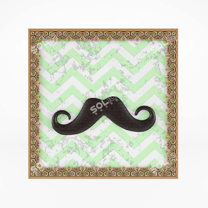 Beard Artistry: Exquisite Facial Masterpieces 3D model image 1