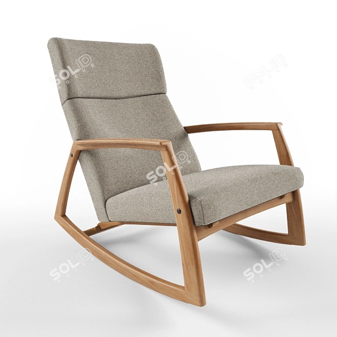 Cosmo Ramsey 1 Chair: Sleek and Stylish Seating 3D model image 1