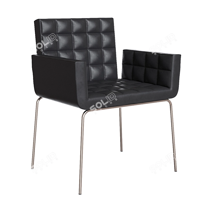 Modern Italian Design Chair - MARSIGLIA 3D model image 1