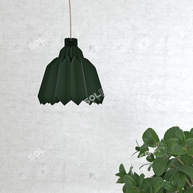 Eco Chic Karton.dan Pendants 3D model image 2