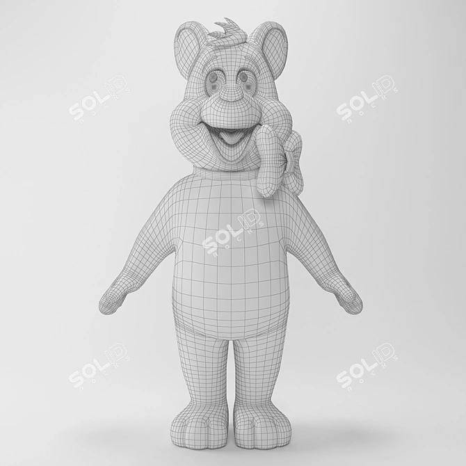 Delicious Haribo Gummy Treats 3D model image 3